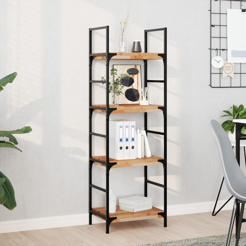 vidaXL Floating Shelves 4 pcs 60x30x4 cm Oil Finished Solid Wood Acacia