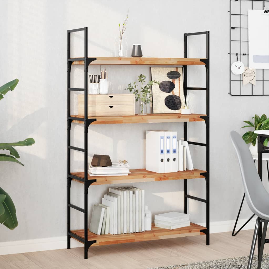 vidaXL Floating Shelf 80x30x4 cm Oil Finished Solid Wood Acacia