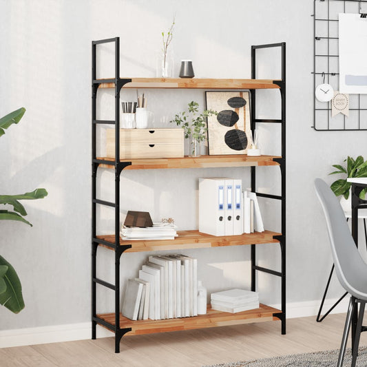vidaXL Floating Shelves 4 pcs 100x30x4 cm Oil Finished Solid Wood Acacia