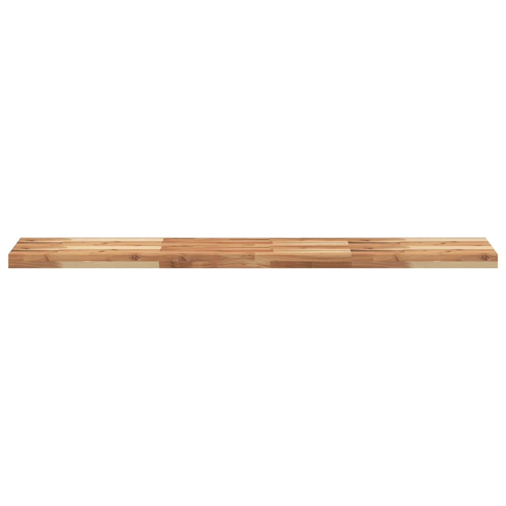 vidaXL Floating Shelves 4 pcs 120x30x4 cm Oil Finished Solid Wood Acacia