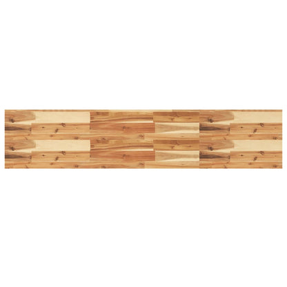 vidaXL Floating Shelves 4 pcs 120x30x4 cm Oil Finished Solid Wood Acacia