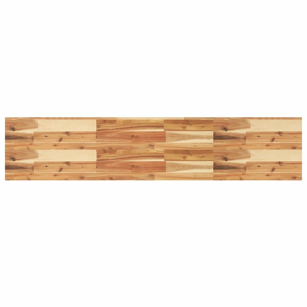 vidaXL Floating Shelf 160x30x4 cm Oil Finished Solid Wood Acacia