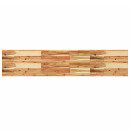 vidaXL Floating Shelf 160x30x4 cm Oil Finished Solid Wood Acacia