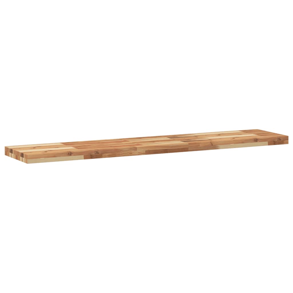 vidaXL Floating Shelf 160x30x4 cm Oil Finished Solid Wood Acacia