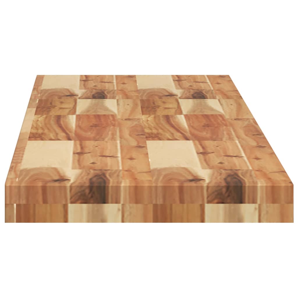 vidaXL Floating Shelf 160x30x4 cm Oil Finished Solid Wood Acacia