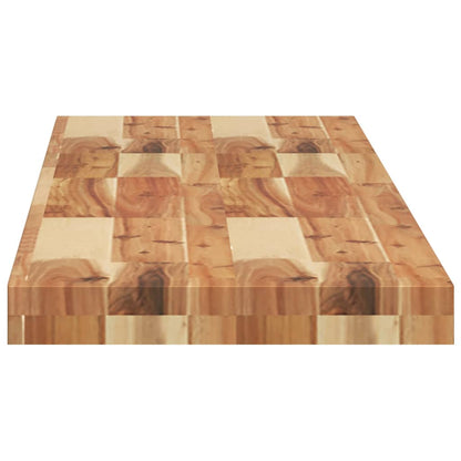vidaXL Floating Shelf 160x30x4 cm Oil Finished Solid Wood Acacia
