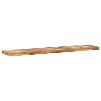 vidaXL Floating Shelf 160x30x4 cm Oil Finished Solid Wood Acacia