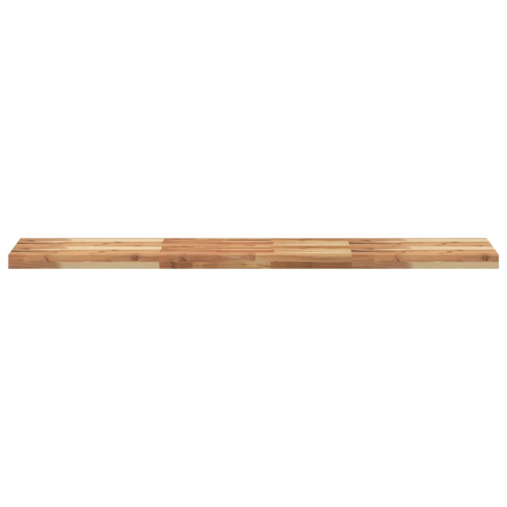 vidaXL Floating Shelves 2 pcs 160x30x4 cm Oil Finished Solid Wood Acacia