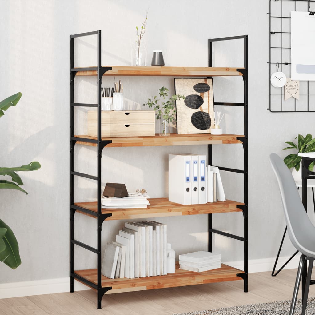 vidaXL Floating Shelves 3 pcs 80x40x4 cm Oil Finished Solid Wood Acacia
