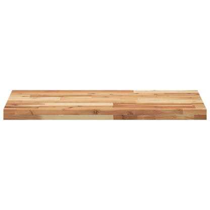vidaXL Floating Shelves 4 pcs 80x40x4 cm Oil Finished Solid Wood Acacia