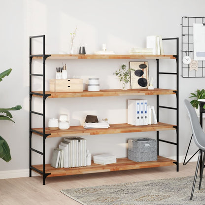 vidaXL Floating Shelves 3 pcs 120x40x4 cm Oil Finished Solid Wood Acacia