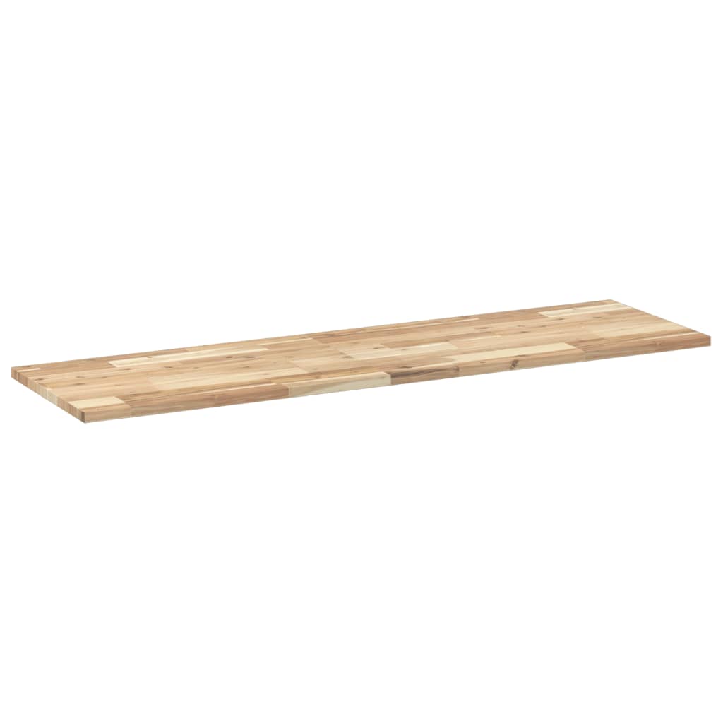 vidaXL Bathroom Vanity Top Untreated 120x40x2 cm Solid Wood Acacia