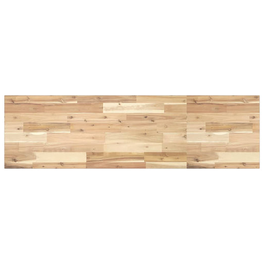 vidaXL Bathroom Vanity Top Untreated 140x40x2 cm Solid Wood Acacia