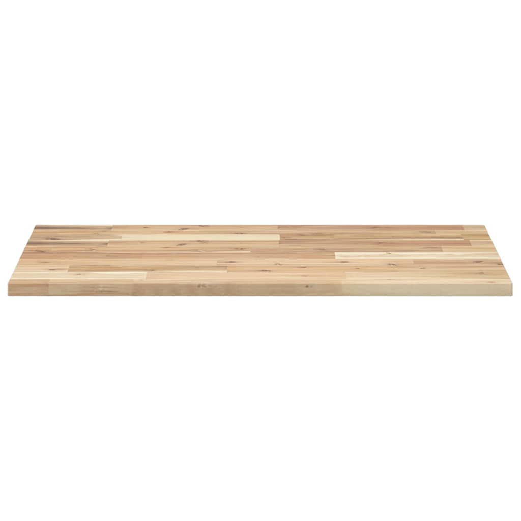vidaXL Bathroom Vanity Top Untreated 100x50x2 cm Solid Wood Acacia