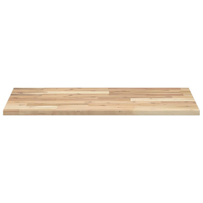 vidaXL Bathroom Vanity Top Untreated 100x50x2 cm Solid Wood Acacia
