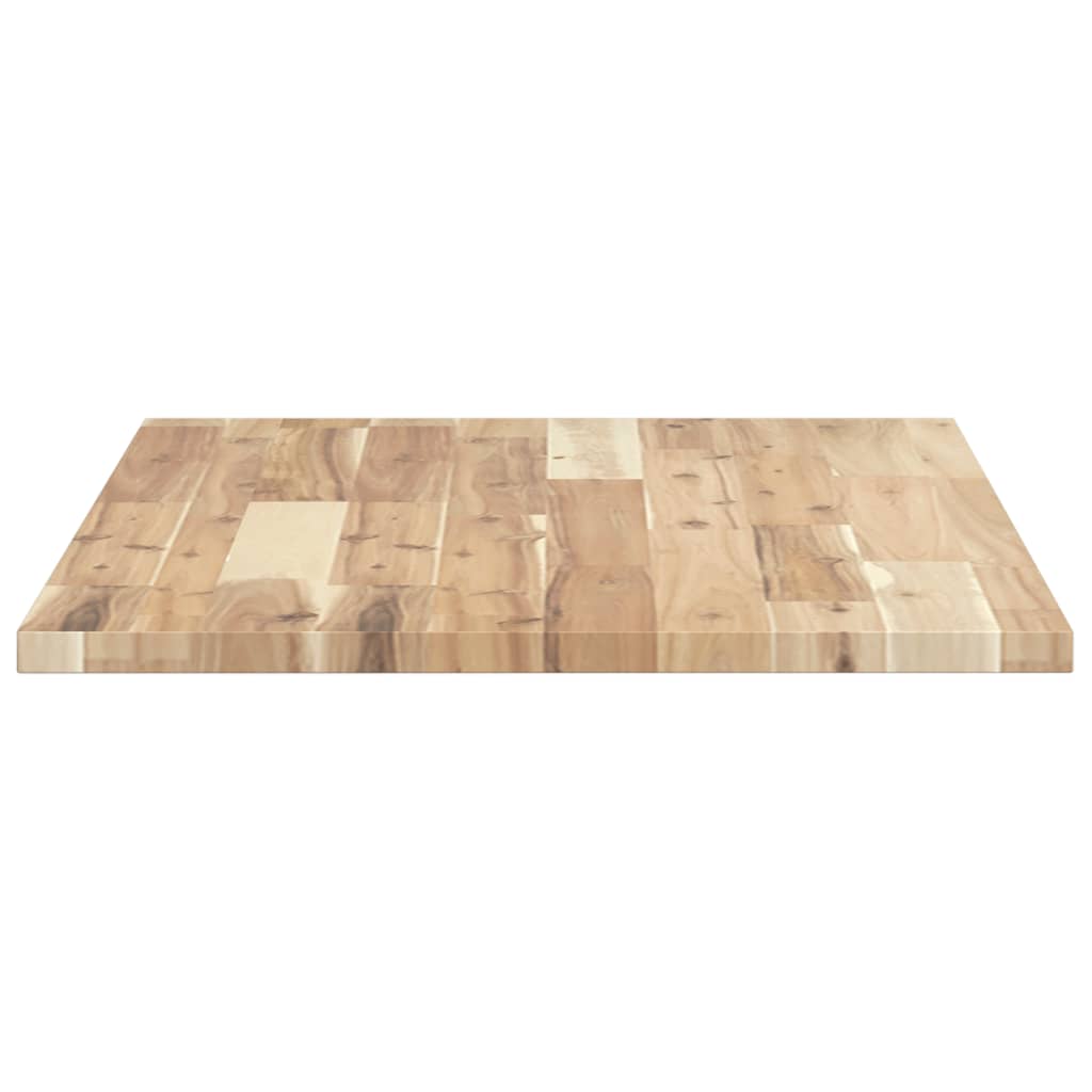 vidaXL Bathroom Vanity Top Untreated 100x50x2 cm Solid Wood Acacia
