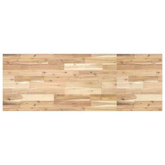 vidaXL Bathroom Vanity Top Untreated 120x50x2 cm Solid Wood Acacia