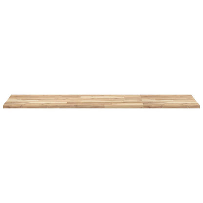 vidaXL Bathroom Vanity Top Untreated 140x50x2 cm Solid Wood Acacia