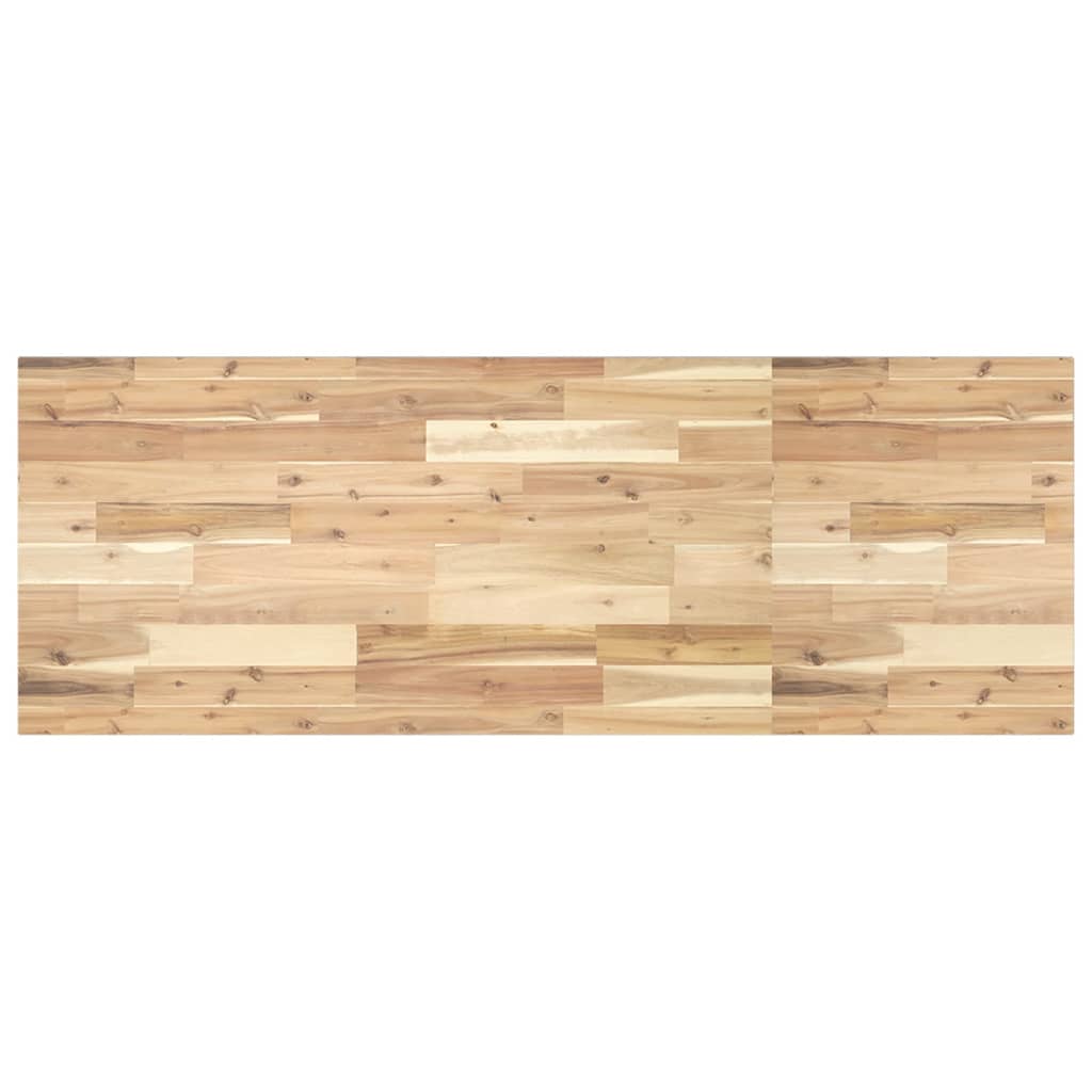 vidaXL Bathroom Vanity Top Untreated 160x50x2 cm Solid Wood Acacia