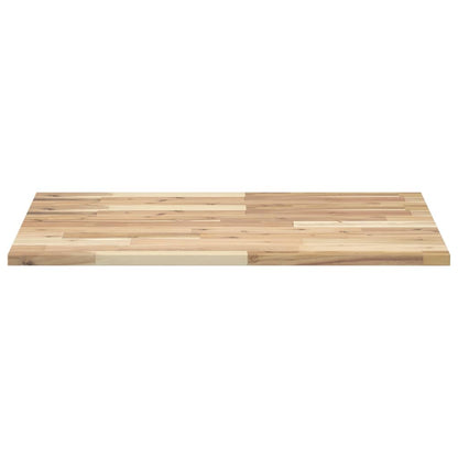 vidaXL Bathroom Vanity Top Untreated 80x60x2 cm Solid Wood Acacia