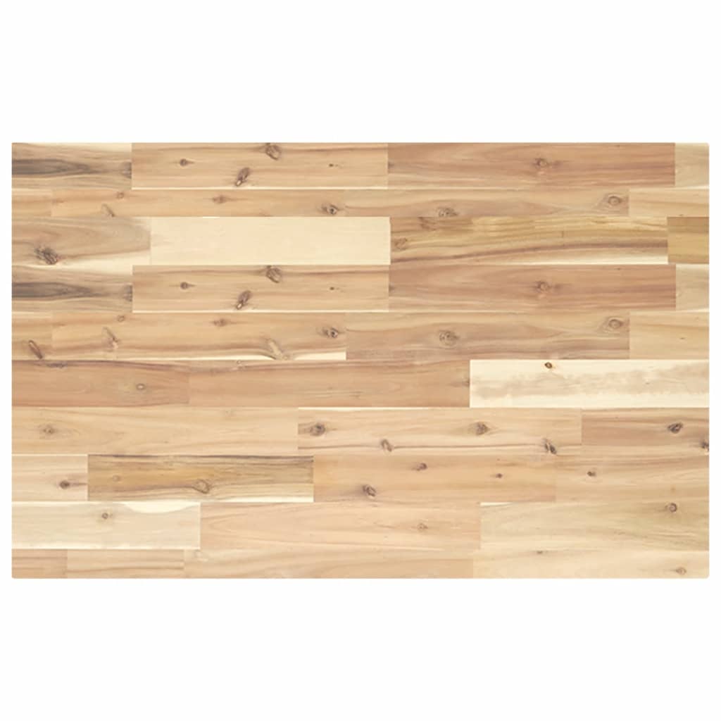 vidaXL Bathroom Vanity Top Untreated 80x50x4 cm Solid Wood Acacia
