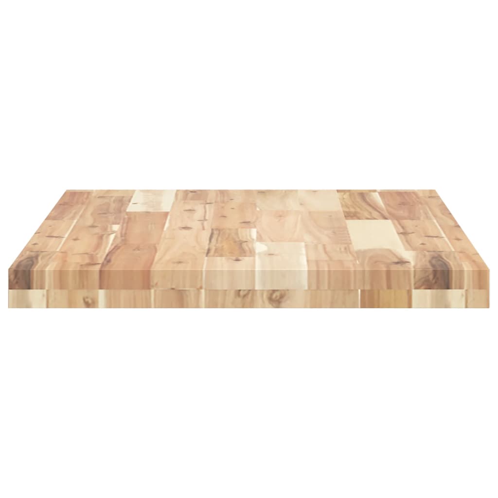 vidaXL Bathroom Vanity Top Untreated 100x50x4 cm Solid Wood Acacia