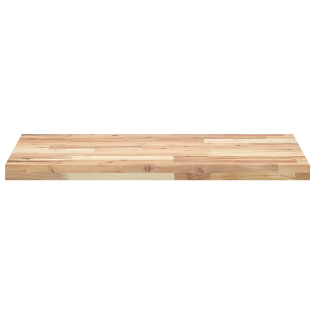 vidaXL Bathroom Vanity Top Untreated 160x50x4 cm Solid Wood Acacia