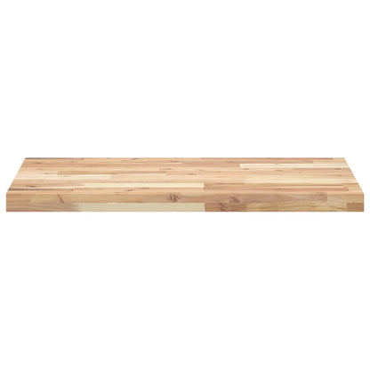 vidaXL Bathroom Vanity Top Untreated 160x50x4 cm Solid Wood Acacia