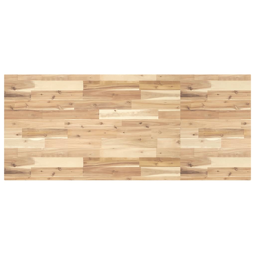 vidaXL Bathroom Vanity Top Untreated 140x60x4 cm Solid Wood Acacia