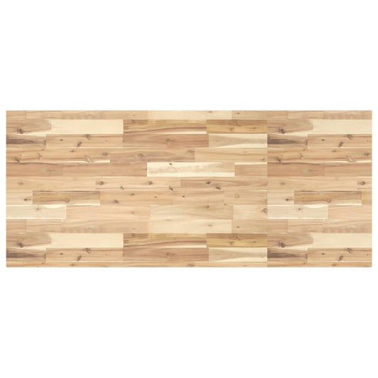 vidaXL Bathroom Vanity Top Untreated 140x60x4 cm Solid Wood Acacia