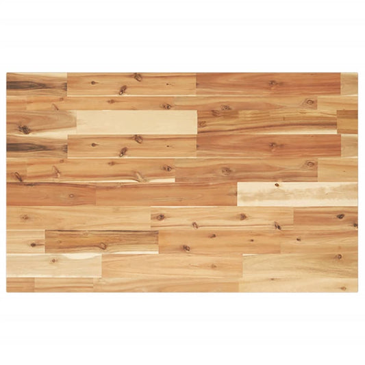 vidaXL Bathroom Vanity Top Oil Finished 100x50x2 cm Solid Wood Acacia