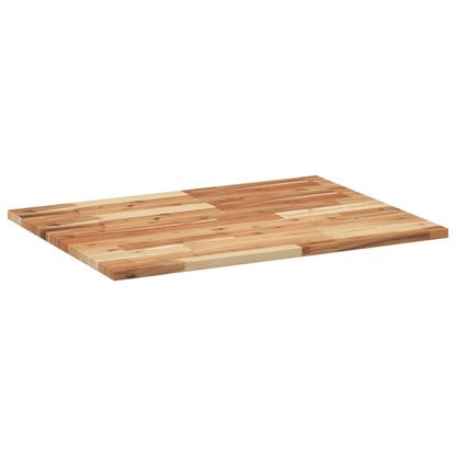 vidaXL Bathroom Vanity Top Oil Finished 80x60x2 cm Solid Wood Acacia
