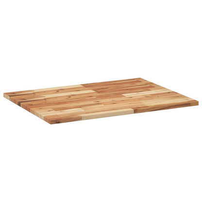 vidaXL Bathroom Vanity Top Oil Finished 80x60x2 cm Solid Wood Acacia