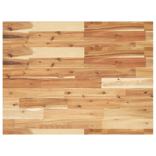 vidaXL Bathroom Vanity Top Oil Finished 100x60x2 cm Solid Wood Acacia