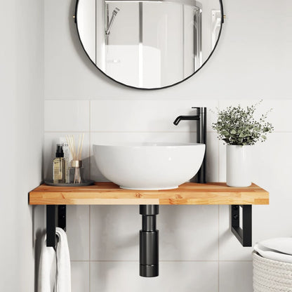 vidaXL Bathroom Vanity Top Oil Finished 60x40x4 cm Solid Wood Acacia