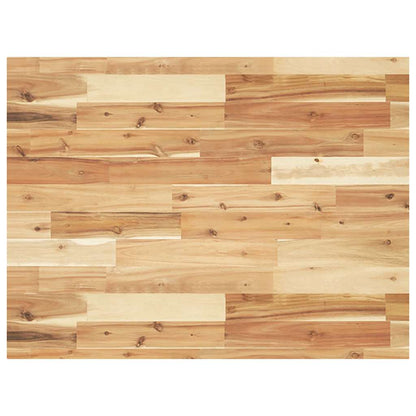 vidaXL Bathroom Vanity Top Oil Finished 80x60x4 cm Solid Wood Acacia