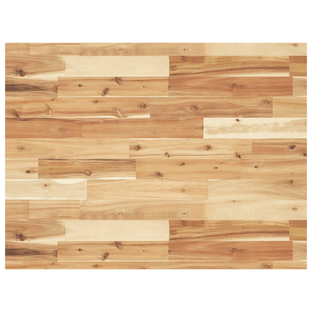 vidaXL Bathroom Vanity Top Oil Finished 100x60x4 cm Solid Wood Acacia