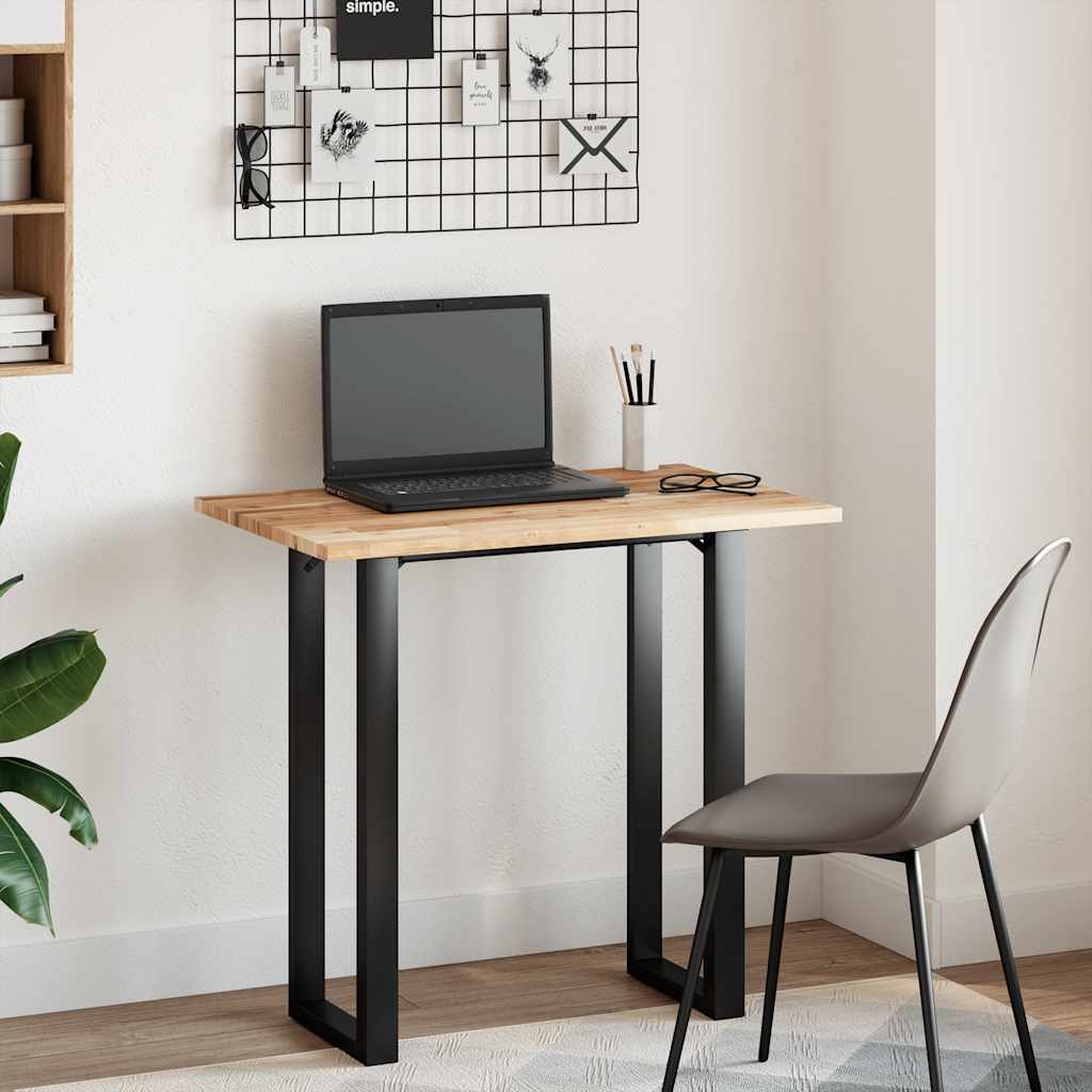 vidaXL Desk Top Untreated 80x50x2 cm Solid Wood Acacia