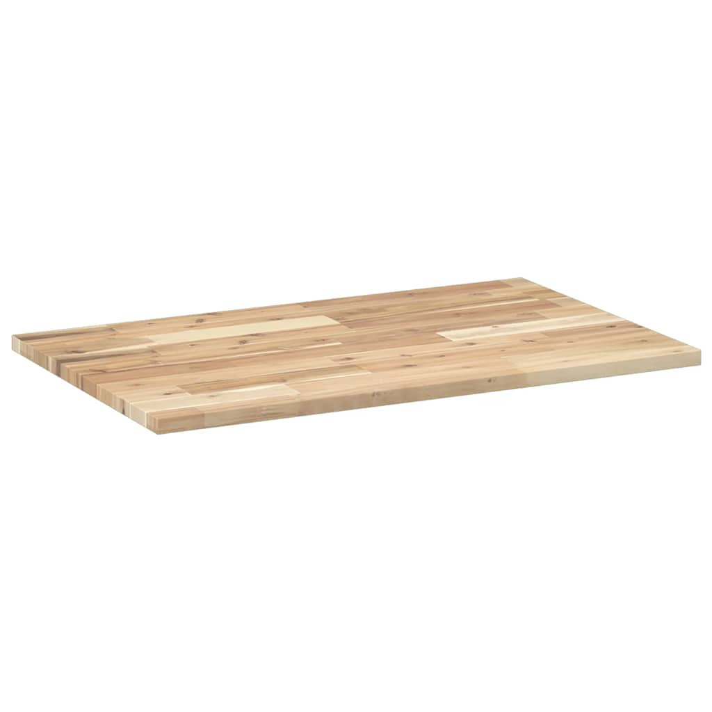 vidaXL Desk Top Untreated 100x50x2 cm Solid Wood Acacia