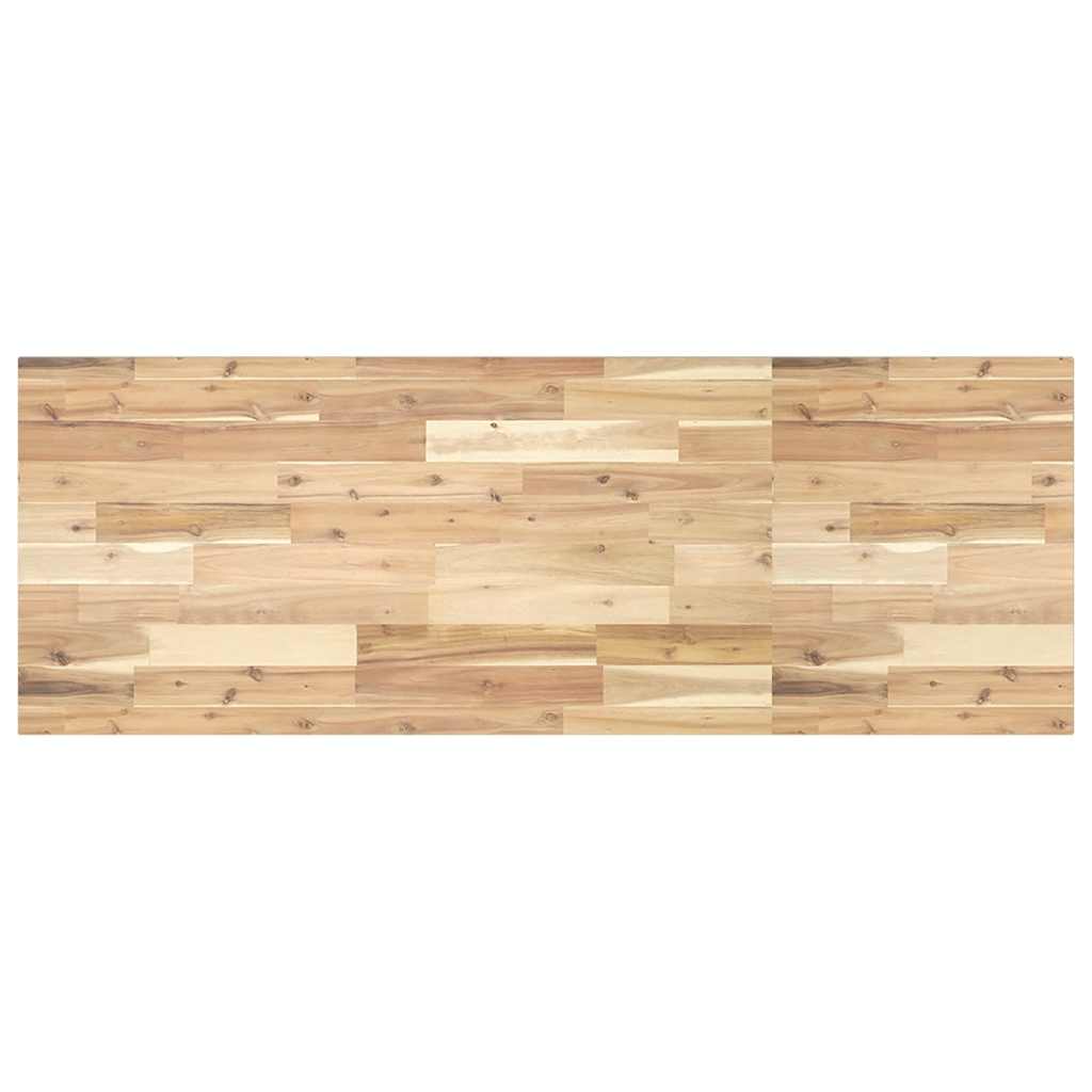 vidaXL Desk Top Untreated 140x50x2 cm Solid Wood Acacia
