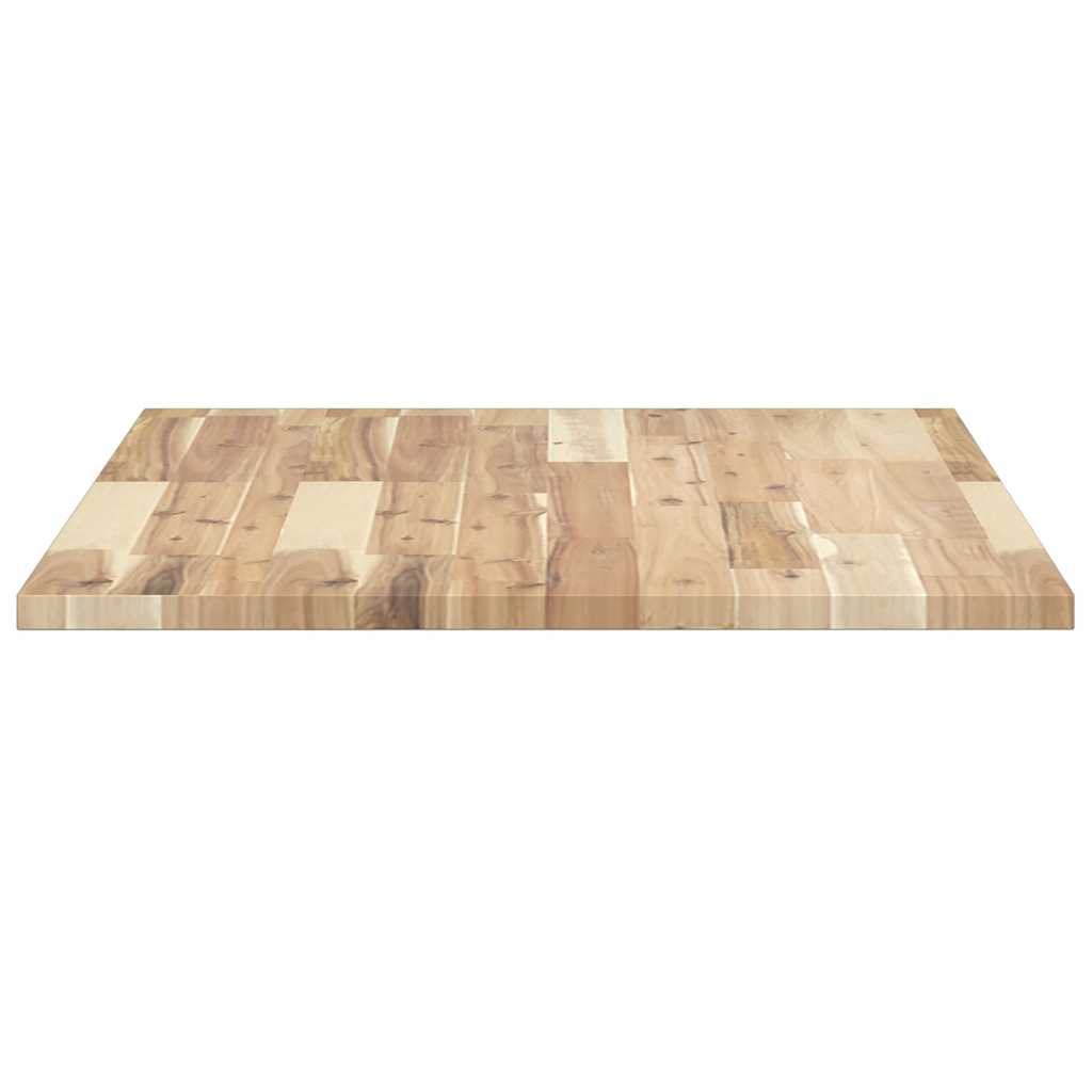 vidaXL Desk Top Untreated 80x60x2 cm Solid Wood Acacia