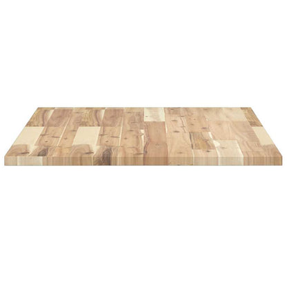 vidaXL Desk Top Untreated 80x60x2 cm Solid Wood Acacia