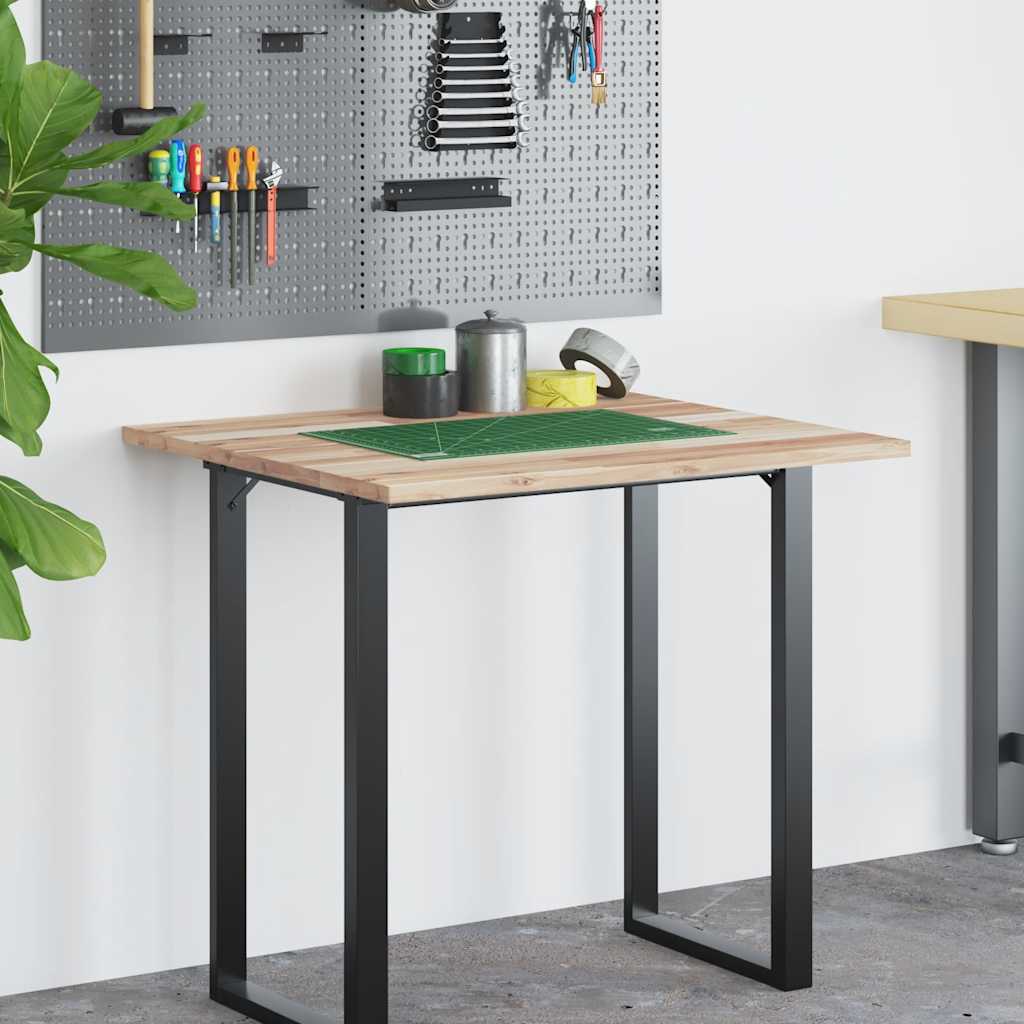 vidaXL Desk Top Untreated 100x60x2 cm Solid Wood Acacia