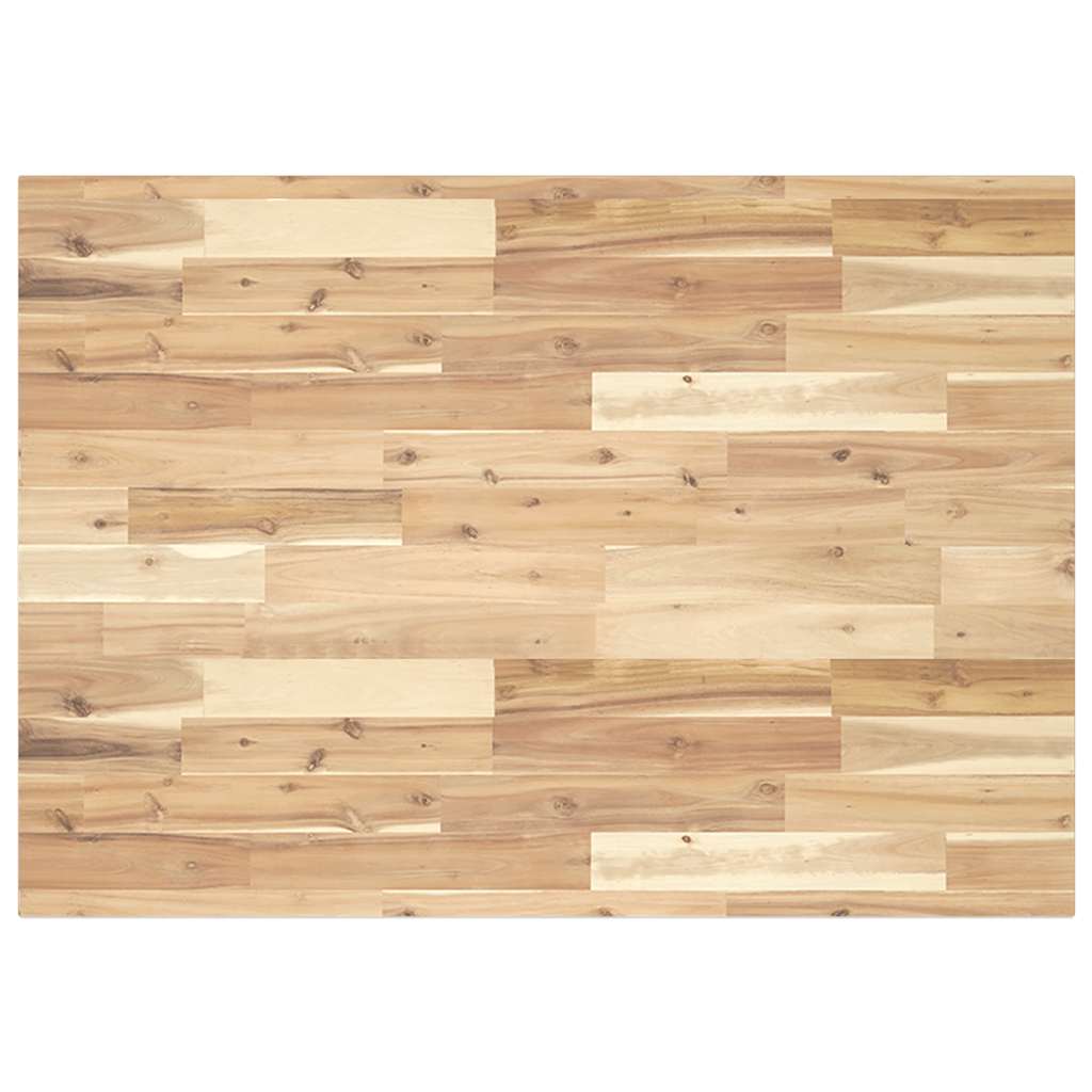 vidaXL Desk Top Untreated 80x70x2 cm Solid Wood Acacia