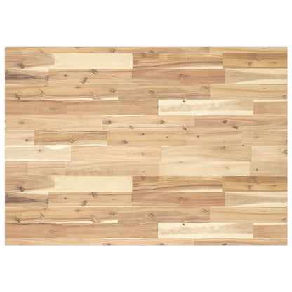 vidaXL Desk Top Untreated 80x70x2 cm Solid Wood Acacia