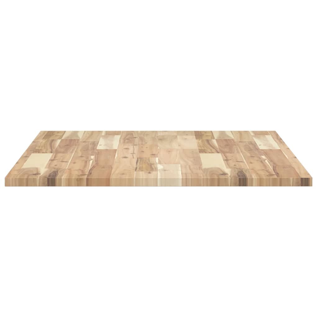 vidaXL Desk Top Untreated 80x70x2 cm Solid Wood Acacia