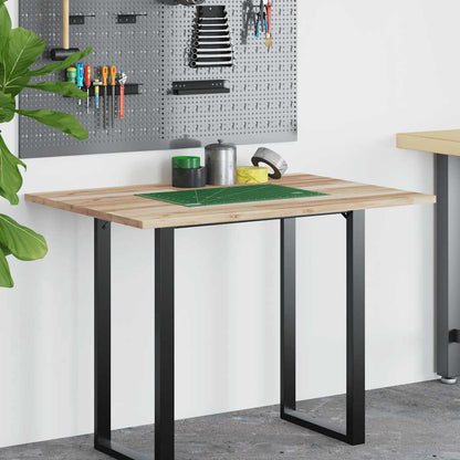vidaXL Desk Top Untreated 100x70x2 cm Solid Wood Acacia