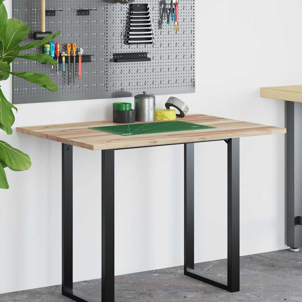 vidaXL Desk Top Untreated 120x70x2 cm Solid Wood Acacia