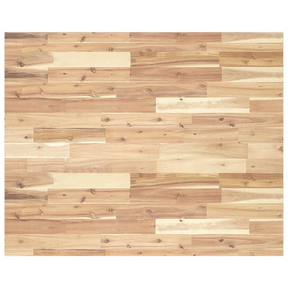 vidaXL Desk Top Untreated 100x80x2 cm Solid Wood Acacia