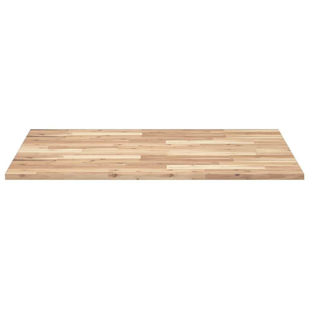 vidaXL Desk Top Untreated 100x80x2 cm Solid Wood Acacia